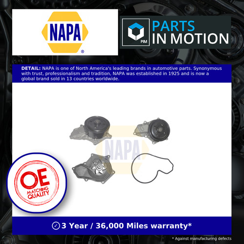 Water pump fits - fits, civic