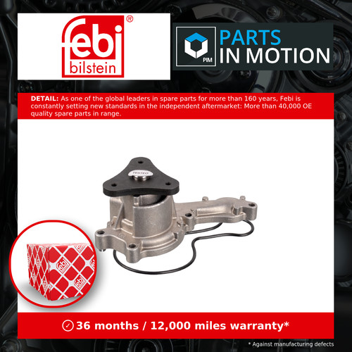 Water pump fits honda - water, civic
