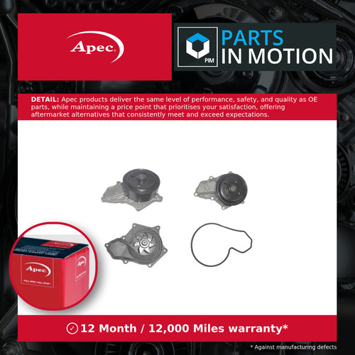 Water pump fits - pump, civic