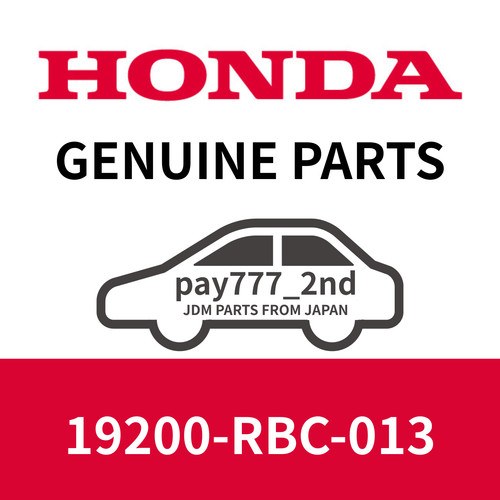 Honda 19200 rbc 013 genuine - honda, 19200-rbc-013
